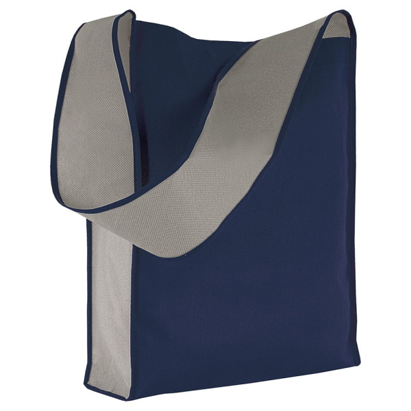 Non Woven Two-color shoulder bag – non woven fabric