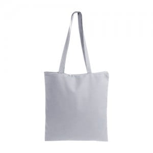 Cotton 220g / m² bag with a zipper