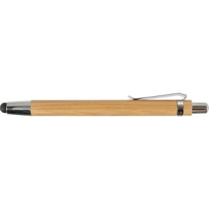 Pens Bamboo ballpen with rubber tip