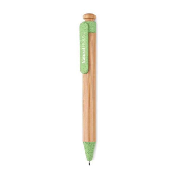 Pens Bamboo/Wheat-Straw PP ball pe