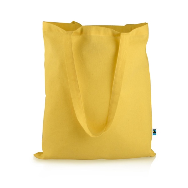 Cotton Fairtrade coloured bag Barcelona – 12 colours!