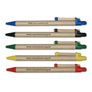 Pens Green & Good Storia Pen – Recycled Card w Round Clip