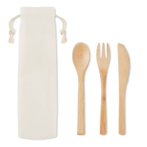 Home & Living Bamboo cutlery set