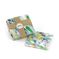 Coasters Coasters made from recycled plastic bottles – 4 in 1