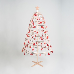Designers products Wooden Christmas tree Spira – large