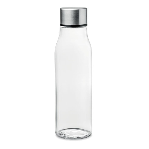 Bottles Glass drinkbottle with aluminium lid