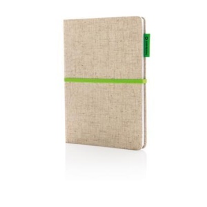 Don't miss out Jute and cotton notebook