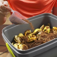Ločevanje odpadkov Bokashi Organko – 2 koša za ločevanje/kompostiranje