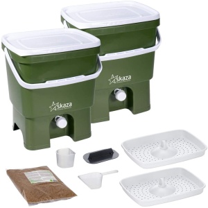 Recycling Bokashi Organko – two bins for composting and waste sorting