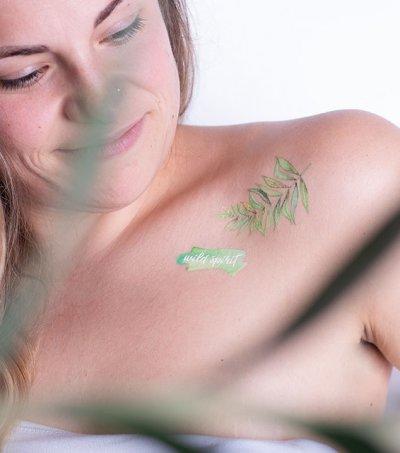 Za Ekomančke Biorazgradljiv tattoo