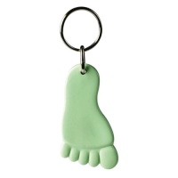 Keyrings Keychain – biodegradable foot sole