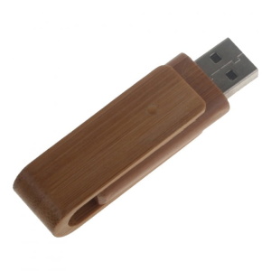 USB Bamboo USB Flash Drive Turn