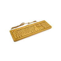 Namizje Lesena računalniška tipkovnica