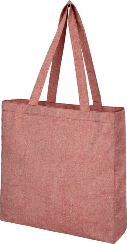 Recycled Cotton Pheebs 210 g/m² recycled gusset tote bag