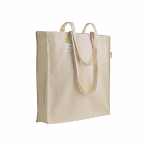 Organic Cotton Organic cotton shopping bag 38x42x8cm ml