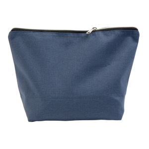 Cosmetic bags Canvas cotton beauty case with zip