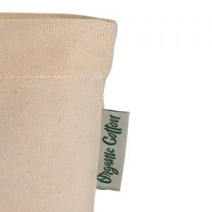 Eko vrečke Nakupovalka iz organskega bombaža z dolgimi ročaji in dnom 10 cm
