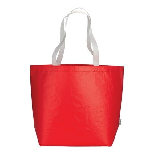 PLA Laminated rpet shopping bag with polyester handles