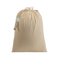 Eko vrečke Darilna vrečka iz organskega bombaža s popolnim zapiranjem XL