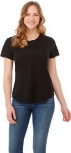 Majice Ženska majica s kratkimi rokavi iz recikliranega materiala