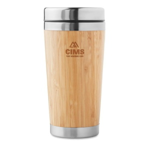 Mugs and Tumblers Bamboo double wall travel cup