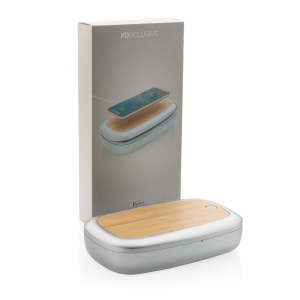 Wireless charging Rena UV-C steriliser box with 5W wireless charger