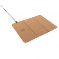 Wireless charging 5W wireless charging cork mousepad and stand