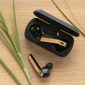 Don't miss out Bamboo Free Flow TWS earbuds in case