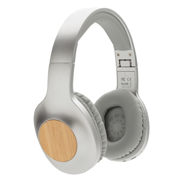 Naglavne in ušesne slušalke Brezžične slušalke iz bambusa Dakota