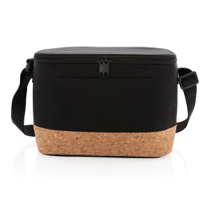 Kitchen Two tone cooler bag with cork detail