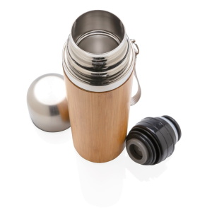 Mugs and Tumblers Bamboo vacuum travel flask