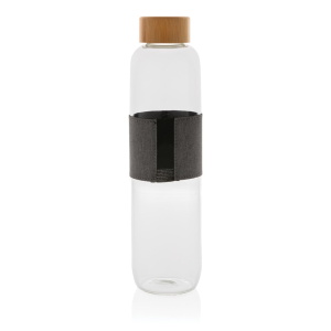 Bottles Impact borosilicate glass bottle with bamboo lid