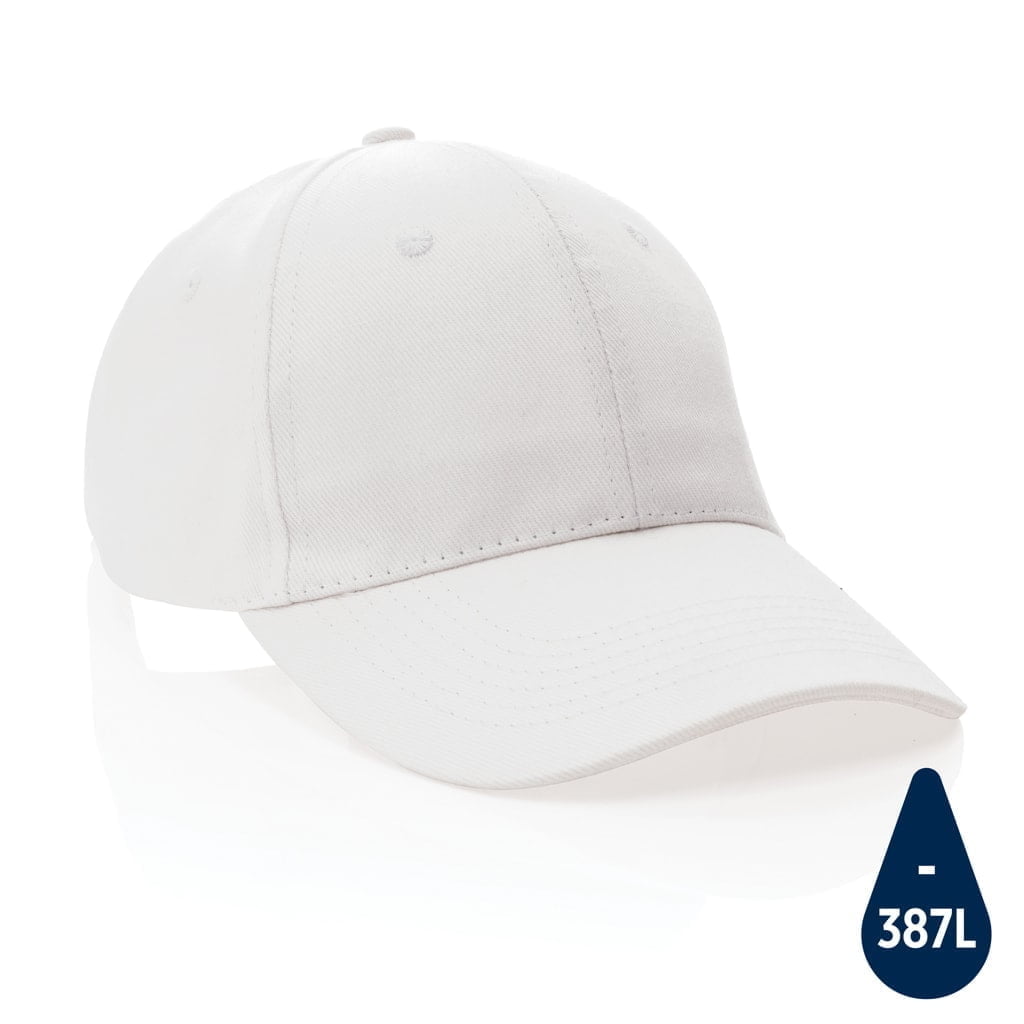Hats Impact 6 panel 280gr Recycled cotton cap with AWARE™ tracer