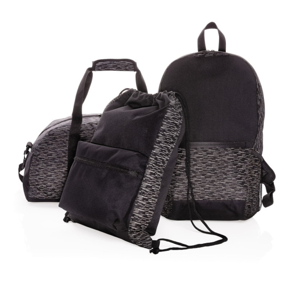 Backpacks AWARE™ RPET Reflective drawstring backpack