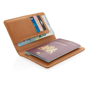 Denarnice in hranilniki Ovitek za potni list iz plute z RFID zaščito