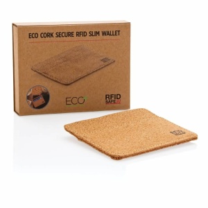 Wallets & Savings Cork secure RFID slim wallet