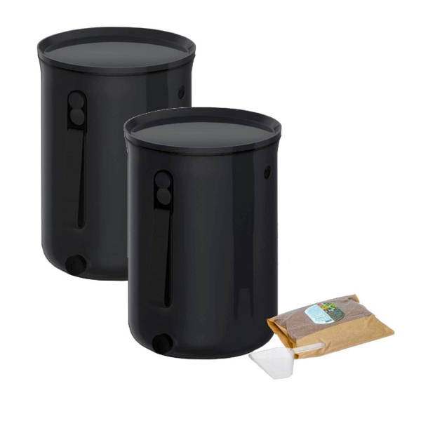 Ločevanje odpadkov Bokashi Organko 2 – 2 koša za ločevanje/kompostiranje