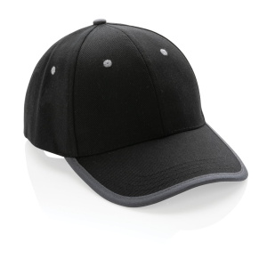 Hats Impact AWARE™ Brushed rcotton 6 panel contrast cap 280gr