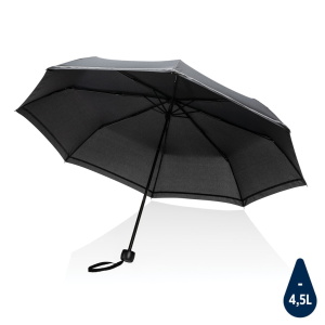 Umbrellas 20.5″Impact AWARE™ RPET 190T pongee mini reflective umbrella