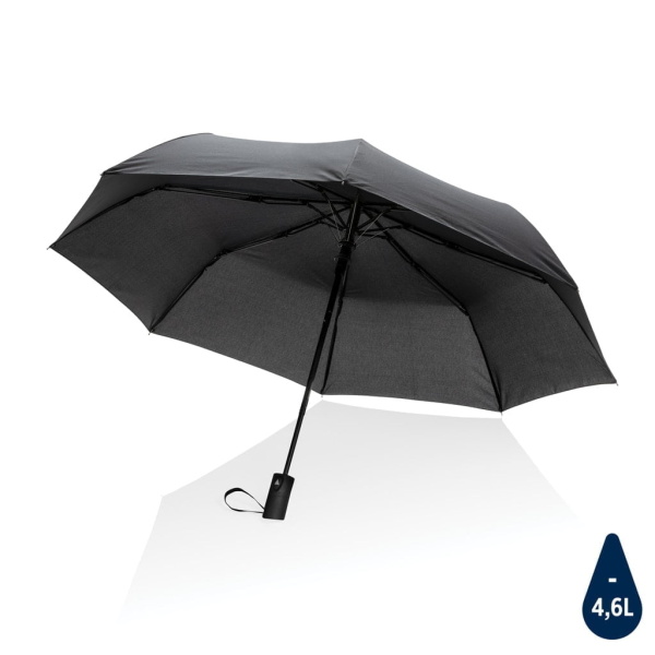 Umbrellas 21″ Impact AWARE™ RPET 190T mini auto open umbrella