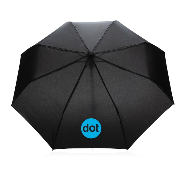 Umbrellas 21″ Impact AWARE™ RPET 190T mini auto open umbrella