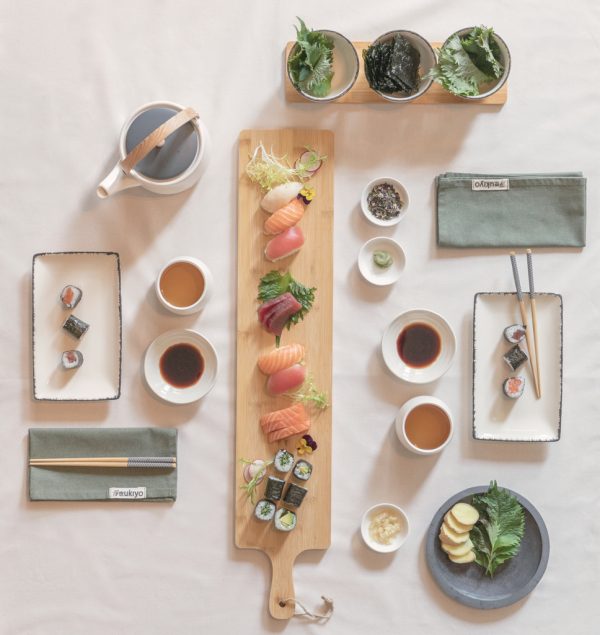 Home & Living Ukiyo sushi dinner set for two