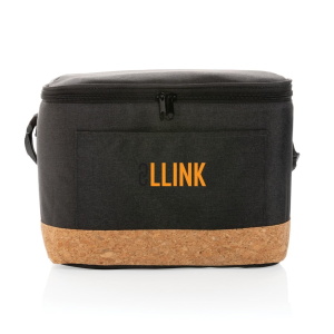 Bags Impact AWARE™ XL RPET two tone cooler bag with cork detail