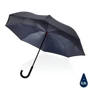 Umbrellas 23″ Impact AWARE™ RPET 190T reversible umbrella