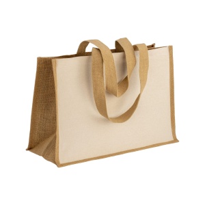 Cotton Jute and cotton shopping bag Emilia 280 g/m2