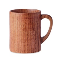 Mugs and Tumblers Oak wooden mug 280 ml