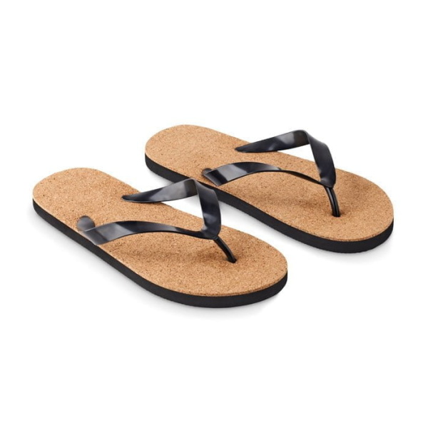 Travels & Excursions Cork beach slippers M