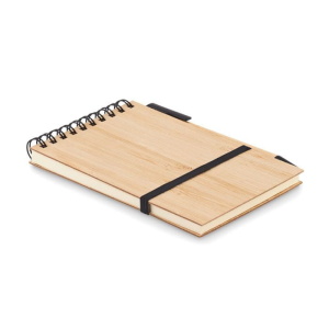 Notebooks A6 bamboo notepad set
