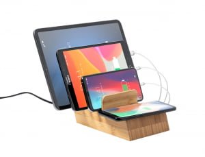 Wireless charging Lupint USB charging station