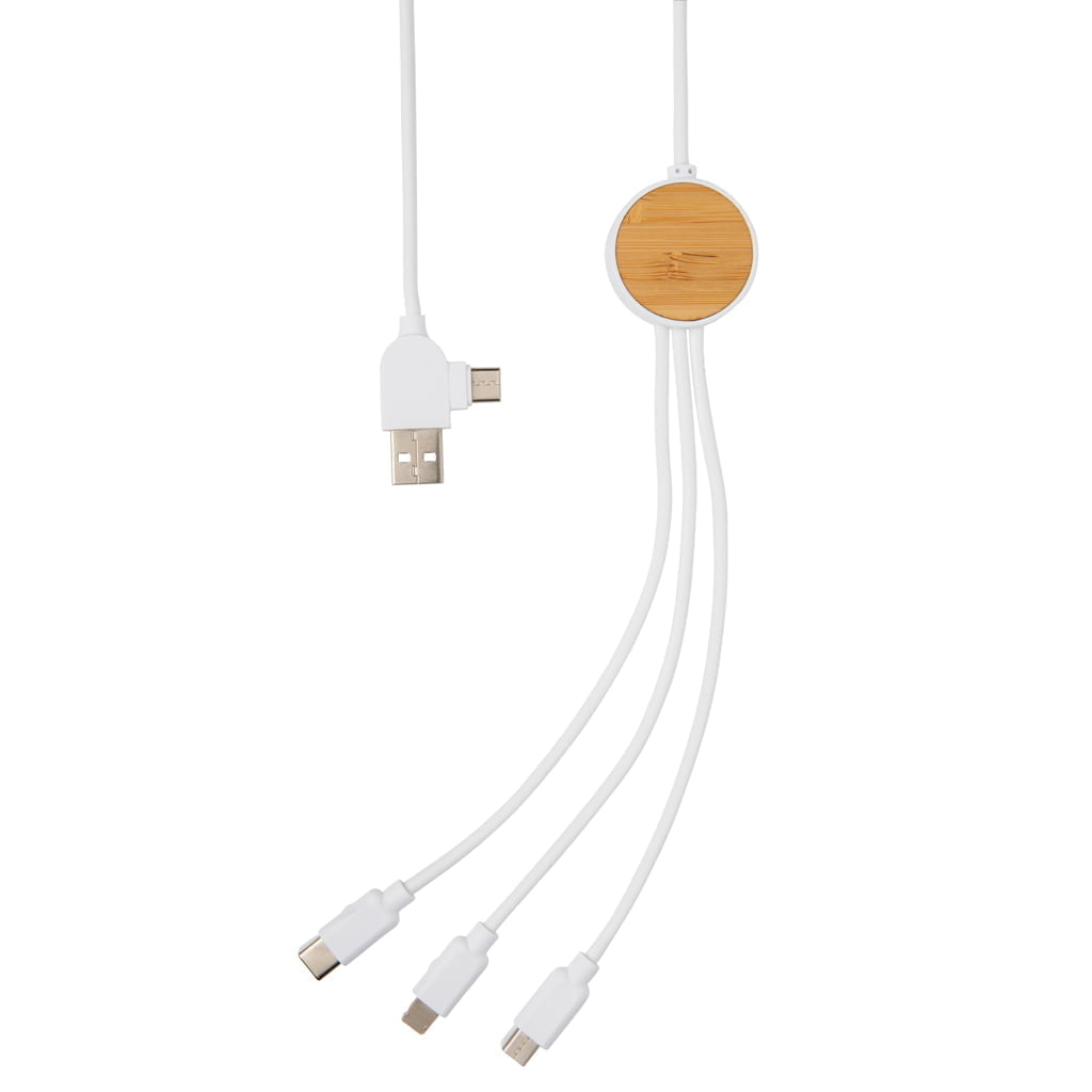 Mobile Gadgets RCS recycled plastic Ontario 6-in-1 cable